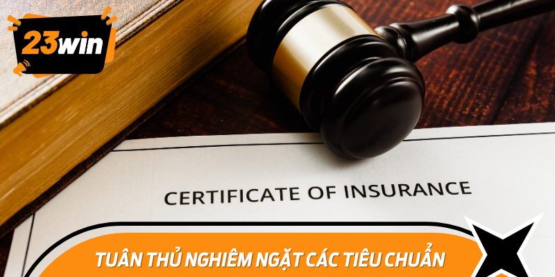 Nhà cái này luôn tuân thủ nghiêm ngặt các tiêu chuẩn và quy định đã đề ra.